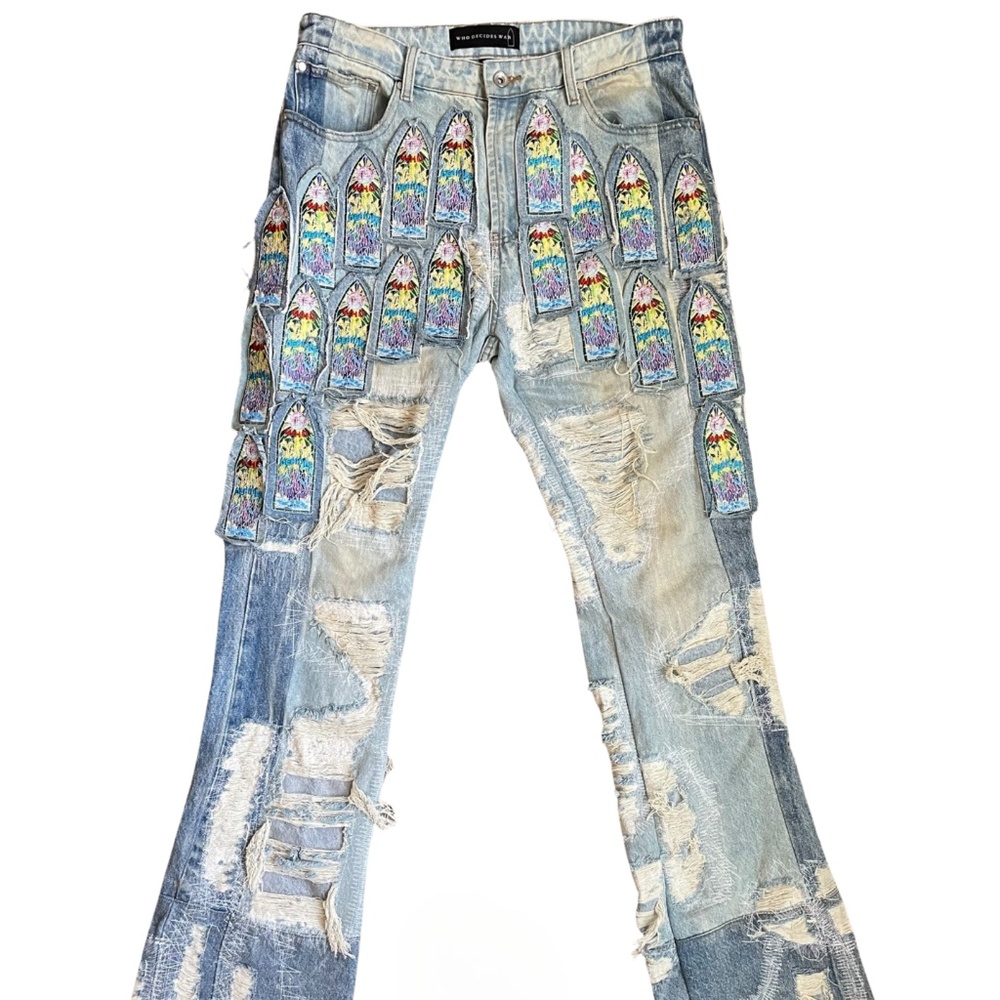Who Decides War Blue Coliseum Fusion Denim